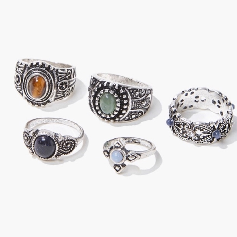 stone ring set